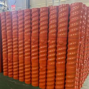 Plastering Machine Parts Screw Pump Rubber Stator Rotor