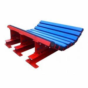 Rubber Roller Group Buffer Bar Strip Belt Conveyor Impact Bed for Industrial Mining Conveying System Components Parts Accessories