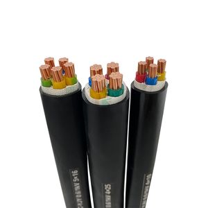 Jiangnan Custom Multiple Core Low and Medium Voltage Electric Cable Copper/Aluminum Insulated PVC Armoured Cable with Steel Wire/Steel Tape Power Cables