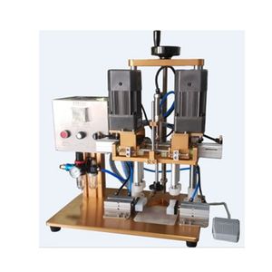 Automatic 20-100mm diameter metal plastic caps multi-function bottle capping machine