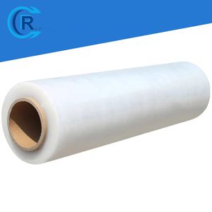Clear Package Pre Stretched 450mm X 0.0122mmx450m 4 Rolls Stretching Wrap Film Clear Cling Plastic for Moving and Packaging
