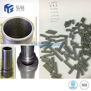 Factory Supply Yg9 Carbide Rubber Insert Plate, Tungsten Bricks Hardfacing