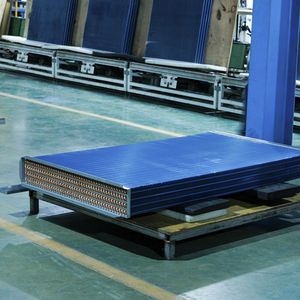 Cooper Tube with Aluminium Fins for Steam to Air Heat Exchanger / Radiators