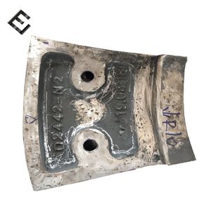High Chromium Steel Ball Mill Plate Liner for Ball Mill Spare Parts