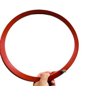 Custom Different Size Silicone Rubber Inflatable Pipe Plug Seal O-Ring Gasket Duct Cold Storage Door Rubber Ring