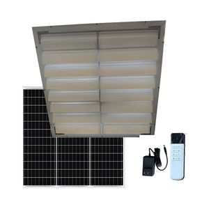 130W 30 Inch Large Industrial Ventilation Wall Exhaust Fan Cooling Gym Air Extractor Fan Industrial Big Solar Fan Blower