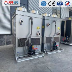 8 Ton Small Industrial FRP Cooling Water Tower Essential for Water Treatment with Motor and Pump Core Components
