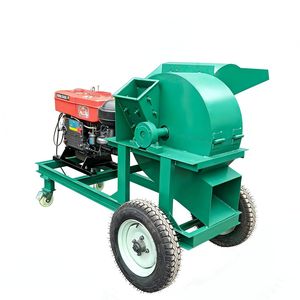 Heavy-Duty Wood Crusher for Efficient Timber Processing and Recycling