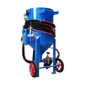 Reinforced Frame Heavy Duty Wet Sandblasting Machine for Metal Surface Roughening Treatment