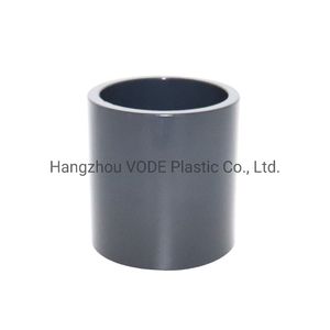 UPVC Socket in DIN Standard with High Quality by Hzvode Grey Color