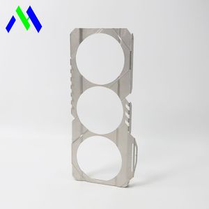 High Precision Sheet Metal Laser Cutting and CNC Bending Aluminum Plate Processing Services