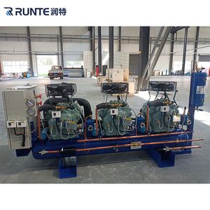Walk in Chiller Cooler Freezer Cold Storage Room Multiple Compressors Parallel Rack Condensing Unit