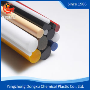 Plastics PE PVC PTFE PA6 Rod Mc Nylon6 Round Bar Polyamide Rods