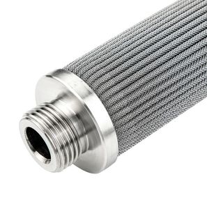 Various Sizes Durable High Filtration Efficiency Stainless Steel Sintered Filter Element