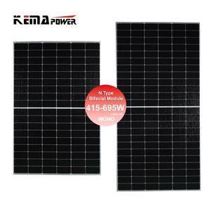 Solar Panels New Technology Solar Module 400W 500W 600W PV Panels Mono Bificial N-Type Solar Panels