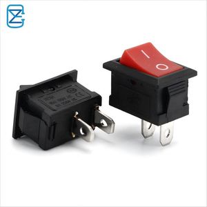 Rocker Switch 2 Pin 2 Position Boat Rocker Toggle Switch Snap AC 16A Custom Round/Square Switch with or Without LED Lights