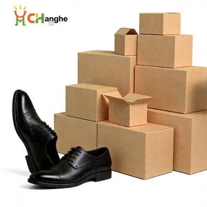 E-Commerce Small Business Express Brown White Logo Printing Custom Packing Corrugated Carton