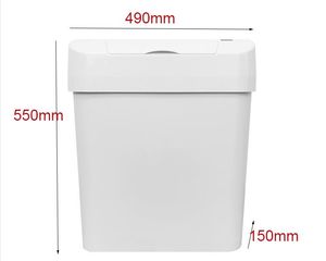 Light-Industry-Daily-Use 22L Sanitary Bin Dustbin with Sensor