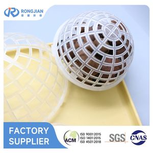 High-Quality 80-120mm Plastic Bio Filler Balls for Wastewater