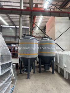 Factory Price Plaster Machine Automatic Dry Mix Mortar Production Line for Gypsum Plaster, Wall Putty and Tile Adhesive Manufacturing