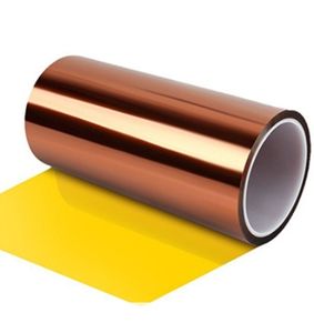 Single Sided Amber Polyimide Tape with High Dielectric Strength for Battery Pack and Electronics