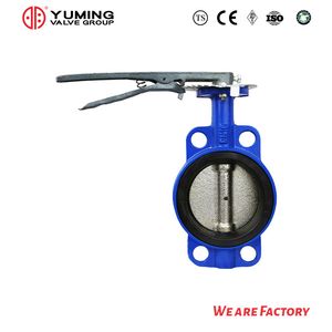 Wafer Type Center Vertical Style Economical Type Butterfly Valves