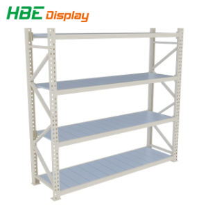 Multilayer Heavy Duty Long Span Steel Shelf Supermarket Warehouse Storage Rack