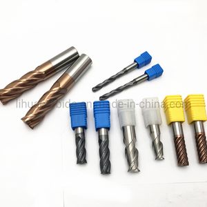 Tungsten Carbide End Mill with Diameter 6mm, 8mm, 10mm Milling Cutter