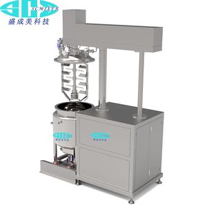 Industrial Emulsifying Mixing Tank Mayonnaise Making Machine Food Processing High Shear Pump Mixing Tank Machine