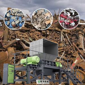Automatic Shredder Steel Waste Crusher Car Bicycle Crushing Scrap Iron Metal Crusher Machine Price