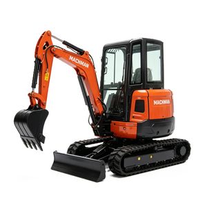 High Efficiency 3.75ton Mini Tracked Excavator Xinchenjy36 Small Digger 0.12 Cbm Bucket Capacity Micro Digging Machine for Landscaping Trenching Utility Work