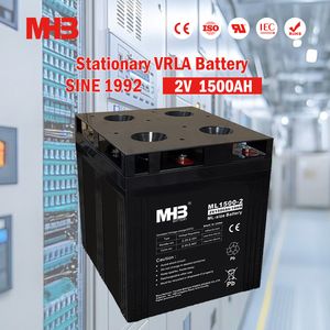 Mhb High Capacity Ml1500-2 Rechargeable 2V 1500ah Lead Acid Battery