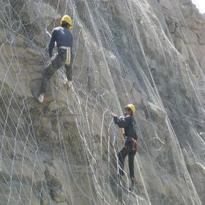 Rockfall Active Protection System Slope Protection Network