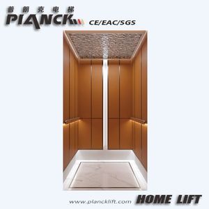 Comfort Safe Glass-Shaft Residential Vvvf Villa Elevator for High-End Apartments