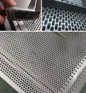 Perforated Steel Filter Panel for Water Treatment