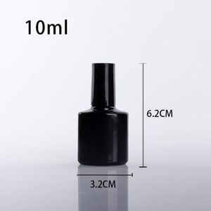 15ml Empty UV LED Gel Nail Polish Glass Bottle with Cap and Brush