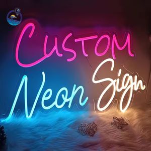 Bespoke LED Neon Light up Letter Decor Plaque