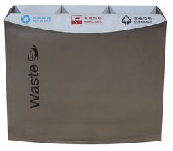 Stainless Steel Classified Garbage Recycling Bin