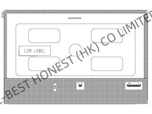 10.1 Inch P1010WXF1ME20 1280×800 LCD Panel for industrial control equipment