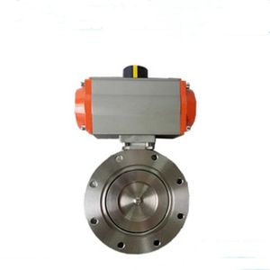 Stainless Steel Pneumatic Vacuum Butterfly Valve
