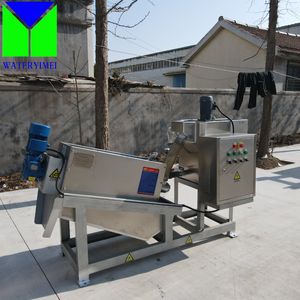 Advanced Screw Press Sludge Dewatering Machine for Wastewater Treatment