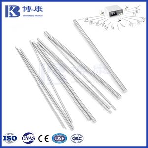 20mm Medical Titanium Rod Bar Gr23 for Surgical Ultrasonic Scalpel Devices