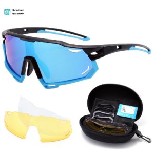 Wholesale Cheap Fashion Big Frame One Piece Women and Men Sport Sunglasses Customized Cycling Run Fishing Golf Sports Sunglasses