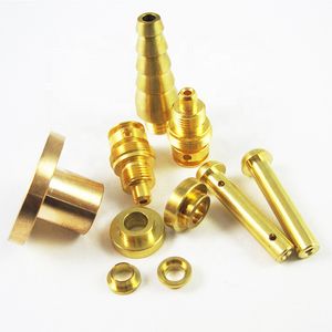 OEM Custom Precision CNC Lathe Turned Brass Machined Parts Components for Electr Kitchen