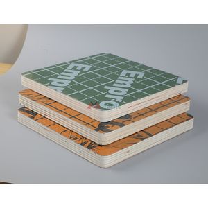 Green PP Plastic Marine Sheet 18mm Film Faced Plywood for Construction