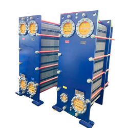 Marine Industrial Customized Titanium Plate Heat Exchanger for Seawater/High Temperature/Large Scale Dismountable and Removable Heat Exchanger