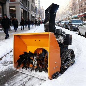 Remote Control Intelligent Snow Blower Robot High Quality and Cost-Effectiveness, Factory Products Can Be Customized Radio Controlled Snow