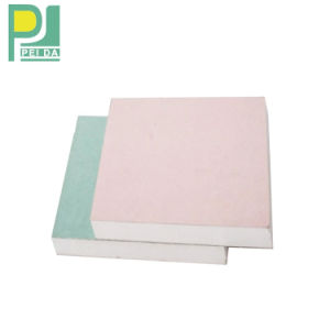 Decorative Interior Fire Retardant Partition Wall Gypsum Board 12mm Plain Gypsum Plasterboard