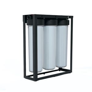 20 Inch 3 Stage Big Blue Water Filter 3 Stage 20 Inch Big Blue Water Filter Housing with Wrench