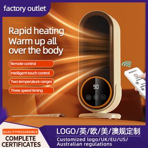 Ceramic Efficient Quiet Portable Compact Desktop Heater Fan Heater for Home Bedroom
